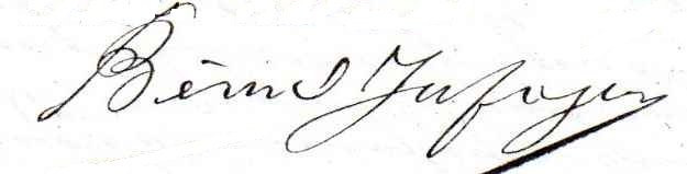 Signature Bernard Juforgues